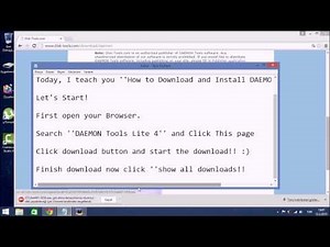 How to Download and Install DAEMON Tools Lite