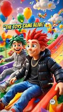 The Toys Came to Life! 🧸🤖😂 | Funny Claymation Animation #shorts