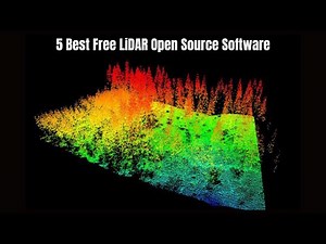 #Gis#Lidarsoftware 5 Best Free LiDAR Open Source Software.