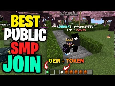 🏆 Join Best Lifesteal Public Smp Server For Minecraft 💰 | Java + PE | Free To Join ⭐ #minecraft