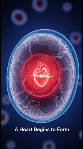 Amazing Baby Development at 4 Weeks- 3D First Trimester Animation #fertilization #anatomy #short