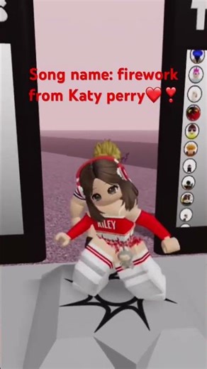 Riley dancing to firework Roblox edit🎇🎆🧨❤️
