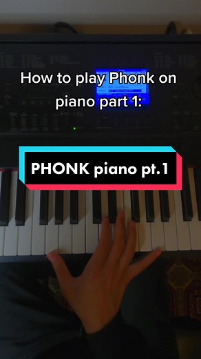 Learn How to Play Phonk on Piano - Metamorphosis Tutorial