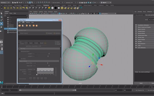 龚老师 Maya插件HardMesh硬表面插件详细应用