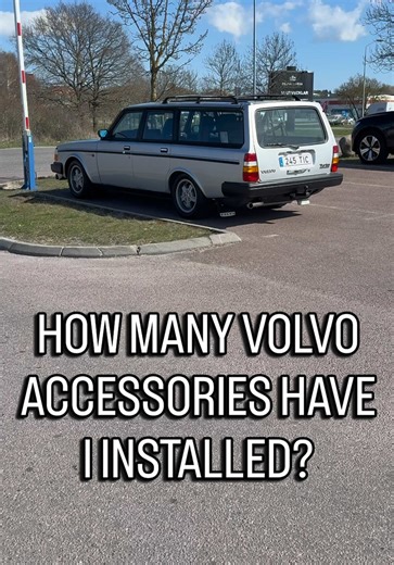 Volvo 240 Original Accessory Installation Count