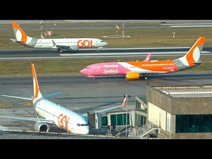 Takeoffs and Landings Congonhas Airport Plane Spotting São Paulo