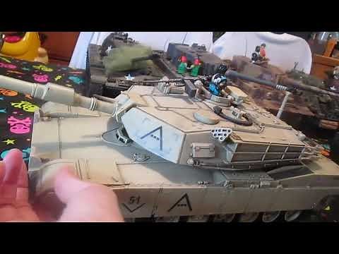 1/18 U.S. M1A1 Abrams Bravo Team