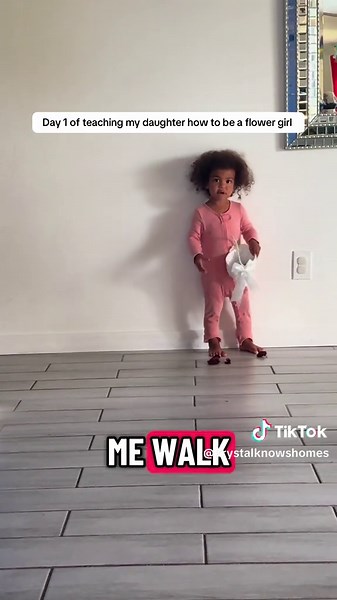 Flower girl fail 🌸 #flowergirl #weddingtok #flowergirlfail