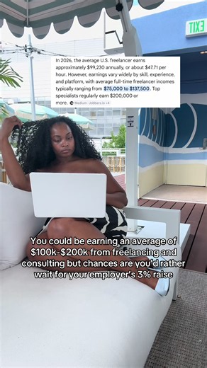 Freelancers and consultants earn an average of $30k more than full-time salaried employees. Some of the other benefits include: getting to make your own schedule, choose what kind of work you do, and learn new skills. Comment “FREELANCE” and follow @The Freelance PM Club to learn more! #freelance #projectmanager #projectmanagement