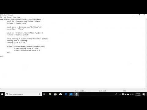 Leaderstats/Money Script Roblox Lua (Tutorial)