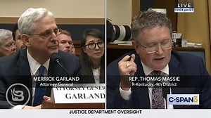Massie Grills Garland on Jack Smith & J6 after Eric Swalwell Throws a Temper Tantrum: "None of this... makes sense. Your inconsistencies, your hypocrisy, you're sycophancy, unless you are in a cult. And, guys, I'm starting to think you're in a cult." | Glenn Beck