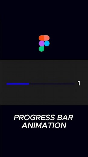 Figma Progress Bar Animation Tutorial | #dailyui #figma #animation #shorts