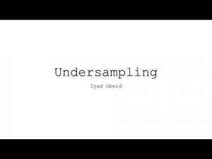 Undersampling