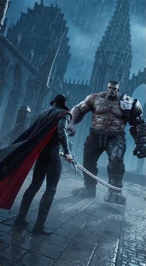 Vampire vs Zombie fight #ai #aivideo #vampire