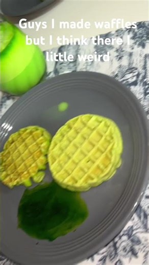 Shrek waffles…