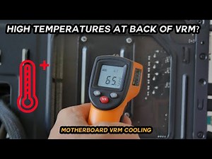Can heatsink reduce temperatures on VRM?