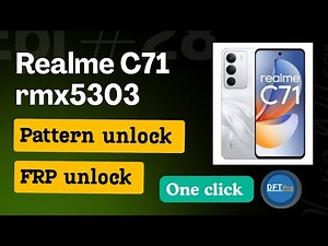 Realme C71 (RMX5303) Pattern & FRP Unlock 100% Working | DFT Pro Tool