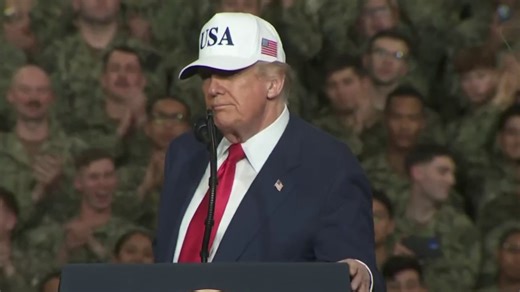 Trump promises pay raise to U.S. service members