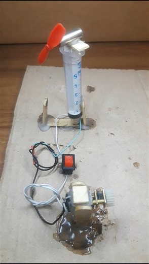 Gear Generator DIY ⚡ Amazing Power Trick You Must See! 😱#science #physics #shorts