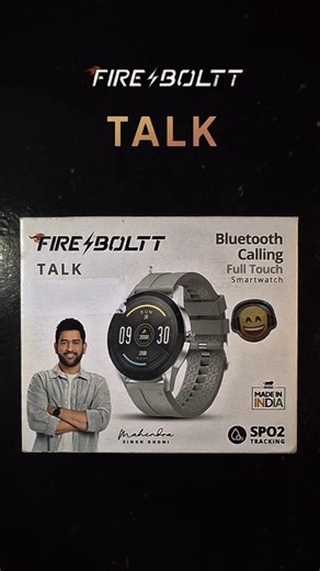 Fire-Boltt Smartwatch Unboxing ⌚🔥 Worth it?