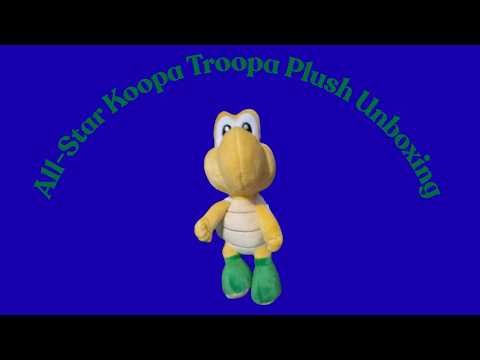 All Star Koopa Troopa Plush Unboxing