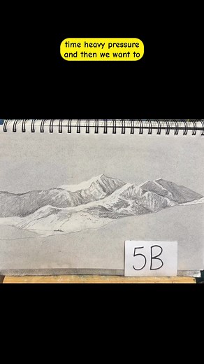 Create layers of snowy mountains in pencil and graphite | The Artery Art Shop and Classes