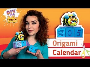 How to Make An Origami Calendar | Easy Perpetual DIY Calendar | Cool DIY You Can Create In 5 Minutes