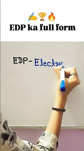 EDP Full Form 💯|| What is full form of EDP #edp #viralshort