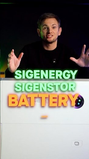 Everything you need to know about the Signenstor battery? #sigenergy #sigenstor #batterystorage