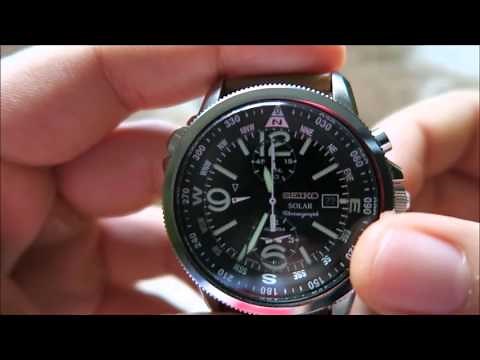 Seiko SSC081 Adventure Solar Watch Review - Gracious Watch January 2016 Giveaway
