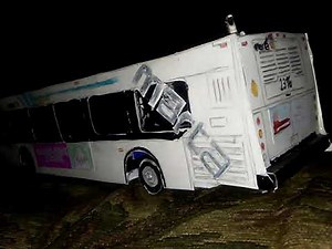 Six Paper Model Marta Buses. Made In December 2018!