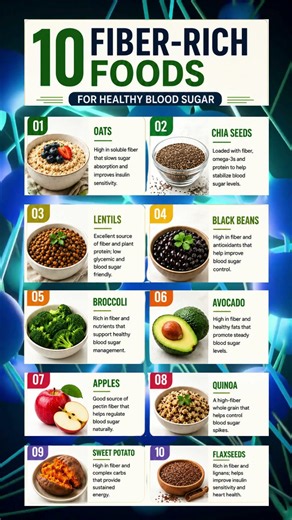 🌾 10 Fiber-Rich Foods Your Gut Will Love! 🥑💚#shorts