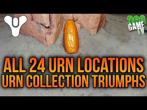 All Urns Locations Guide - Urn Collection Triumphs Tutorial / Solution - Destiny 2