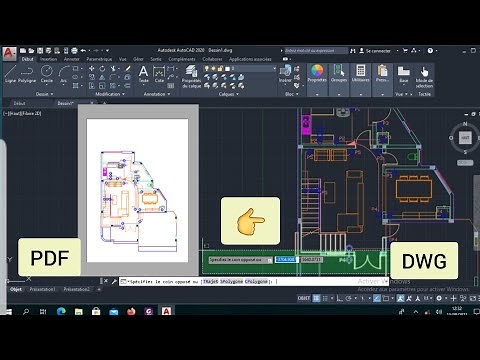 Convertir un PDF au Format DWG