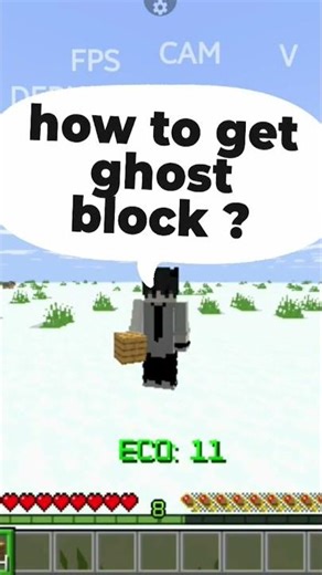 How to Make a Ghost Block in Minecraft 👻