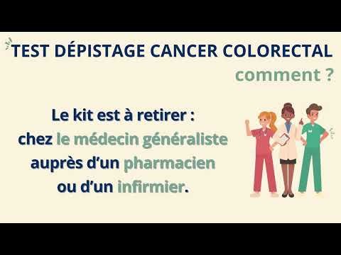 Cancer colorectal - Le test de dépistage (màj 18 mars 26)