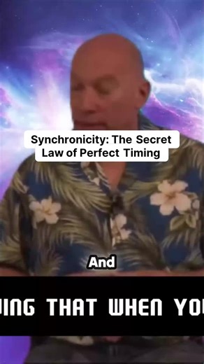 This perspective on universal flow is absolutely staggering! Someone just perfectly articulated the secret behind why things *always* happen exactly when they are meant to. Forget rushing the process; the wisdom you need shows up not a second too early, and definitely not a second late. It’s the ultimate cosmic reassurance: Synchronicity isn't random—it’s the foundational organizing principle of reality. Release the need to control the 'when' and trust the timing. #Synchronicity #PerfectTiming #