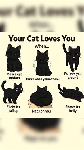 Uncover the secrets of your cat's affection! Learn the clear signs your cat loves you. #CatLove #PetBond#PetBonding | Cat Lovers Club