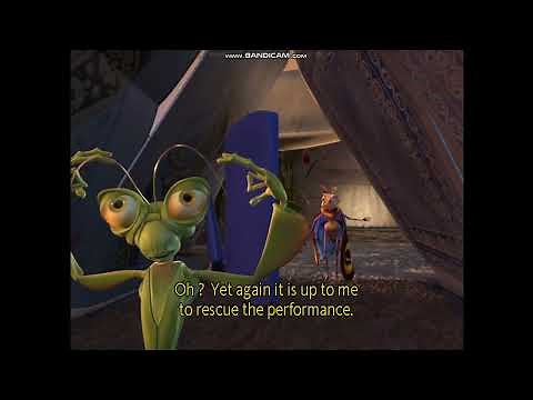 A Bug's Life (1998) P.T. Flea's Circus Scene (Sound Effects Version)