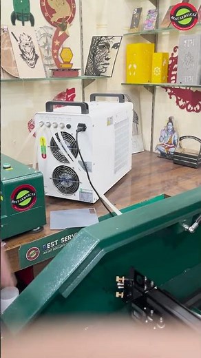 CO2 Laser Cutting Machine 6090 100W | RD Controller | Rotary Attachment | High Precision Cutting