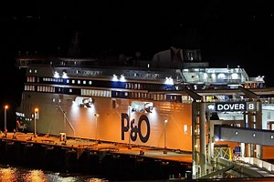 First cross-Channel P&O ferry sailing since sackings