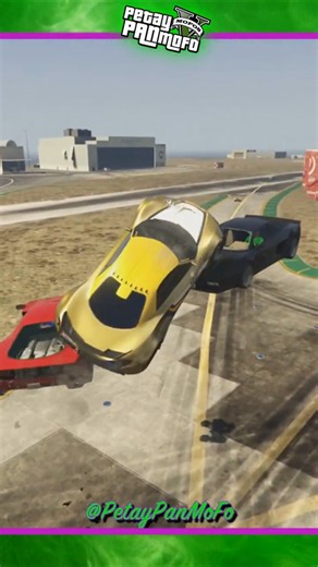 WTF Happened There!? #LandedIt!! eCola Random Crash Fun! 🎮 (GTA Online Custom Crash Race - PS Link)