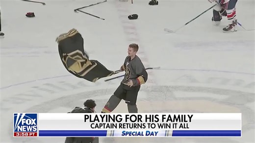 Hockey player scores game-winning goal following parents’ tragic death