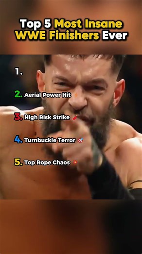 5 WWE Finishers That Look Absolutely INSANE 💥