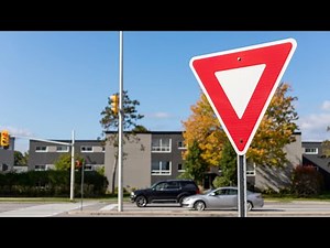 Ontario Road Signs - Tested on G1 Written Knowledge Test