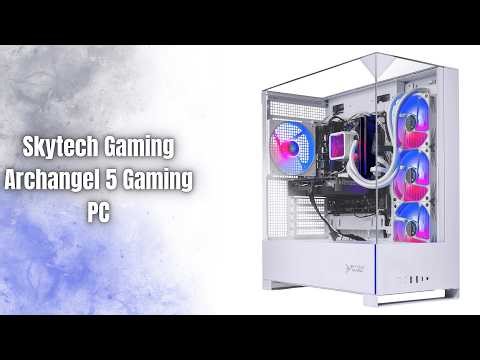 Skytech Gaming Archangel 5 Review | Ryzen 7 7700X & RTX 5070 Gaming PC!
