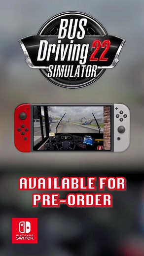 Bus Driving Simulator 22: Pre-Order Now on Nintendo Switch!