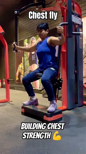 Chest Fly 🪽 #shorts #trending #video #power #chestworkout #foryou