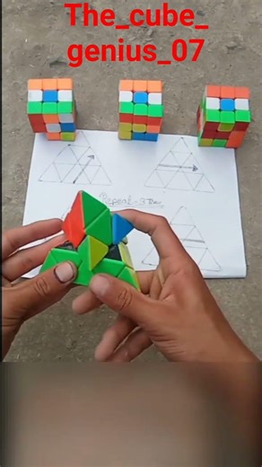 "Pyramid Cube Solve in Seconds 😱 | Mind-Blowing Speed Solve 🔥"#PyramidCube #SpeedCubing #puzzle #yt