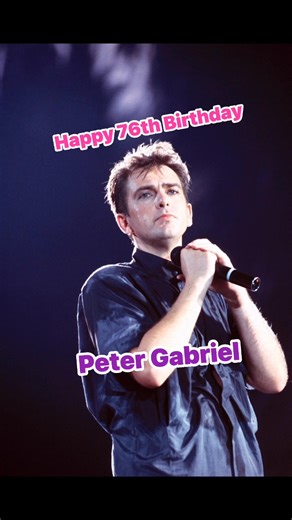Happy Birthday Peter Gabriel! The former Genesis frontman and award winning solo artist turns 76 today! #petergabriel #Genesis #sledgehammer #bigtime #inyoureyes #SolsburyHill #dontgiveup #the80s #80s #80smusic | Back To The 80’s Pop Culture